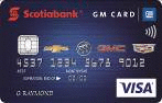Scotiabank® GM®* VISA* Card