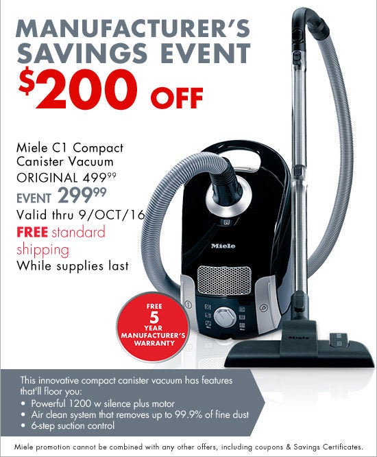 Bed Bath And Beyond] Miele C1 Compact 