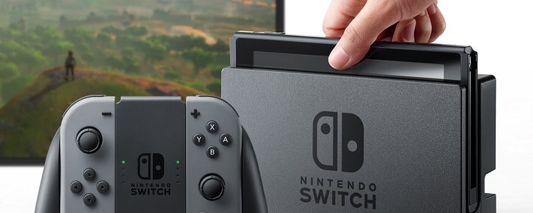 Nintendo Officially Unveils the Nintendo Switch Console