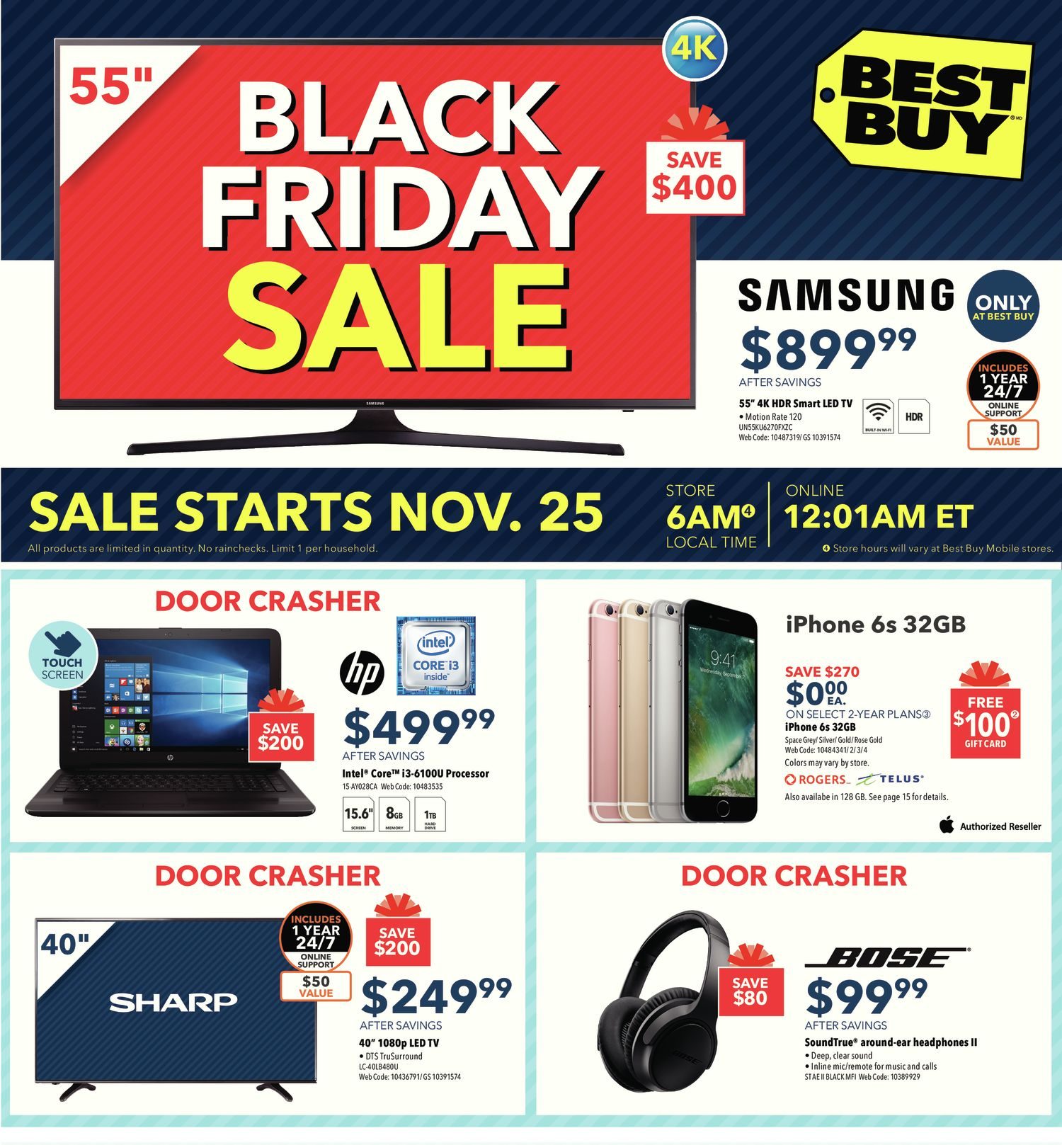 Best Buy Black Friday Flyer - some huge deals! - Save Money in Winnipeg