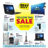 Best Buy - Weekly - Yellow Tag Sale Flyer