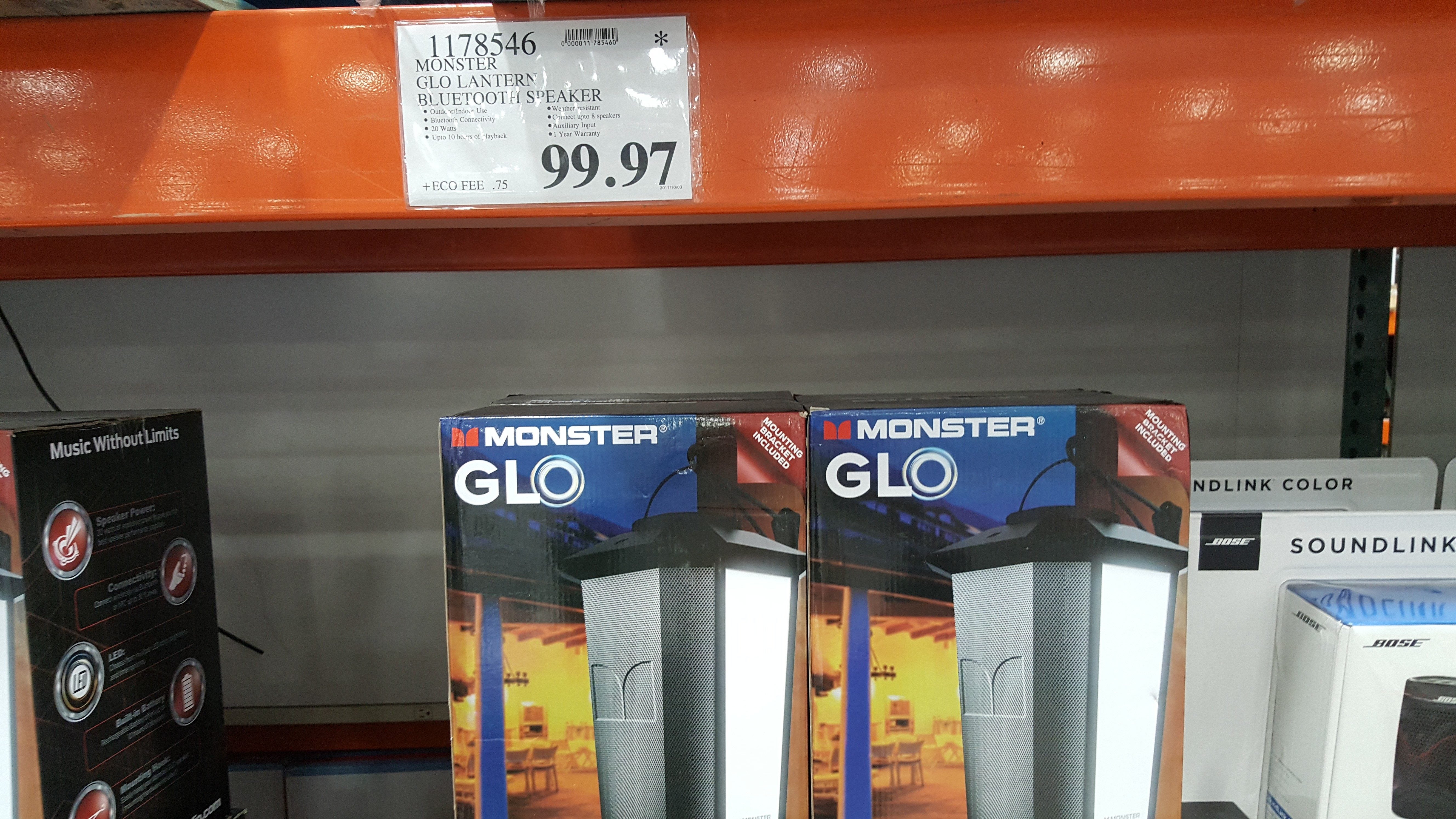 Monster sales speaker costco