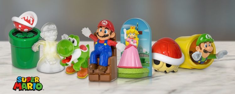 McDonald's and Nintendo Team up to Bring Super Mario Happy Meal Toys to Canada