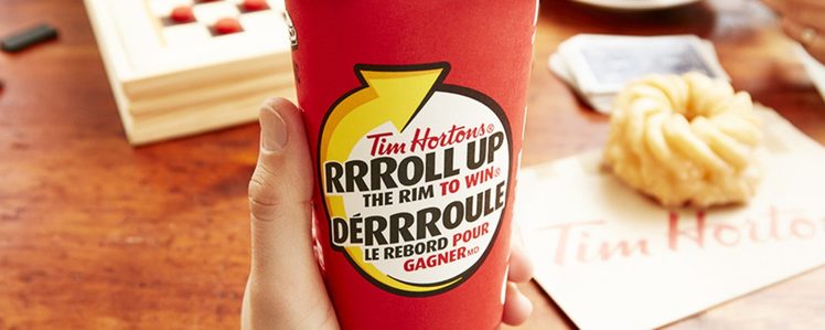 Roll Up the Rim to Win is Back at Tim Hortons for 2018