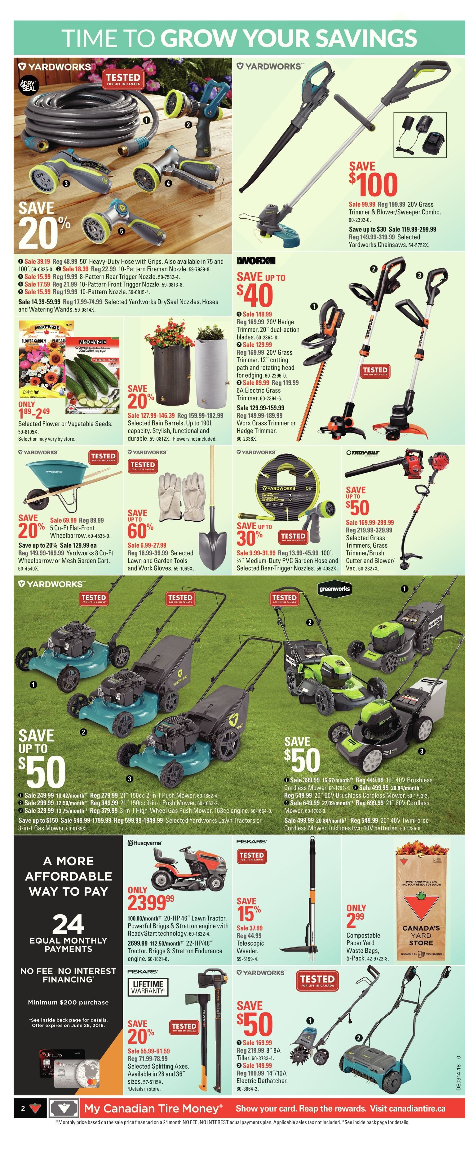Canadian Tire Weekly Flyer Weekly Hop To It Easter Sale Mar 30