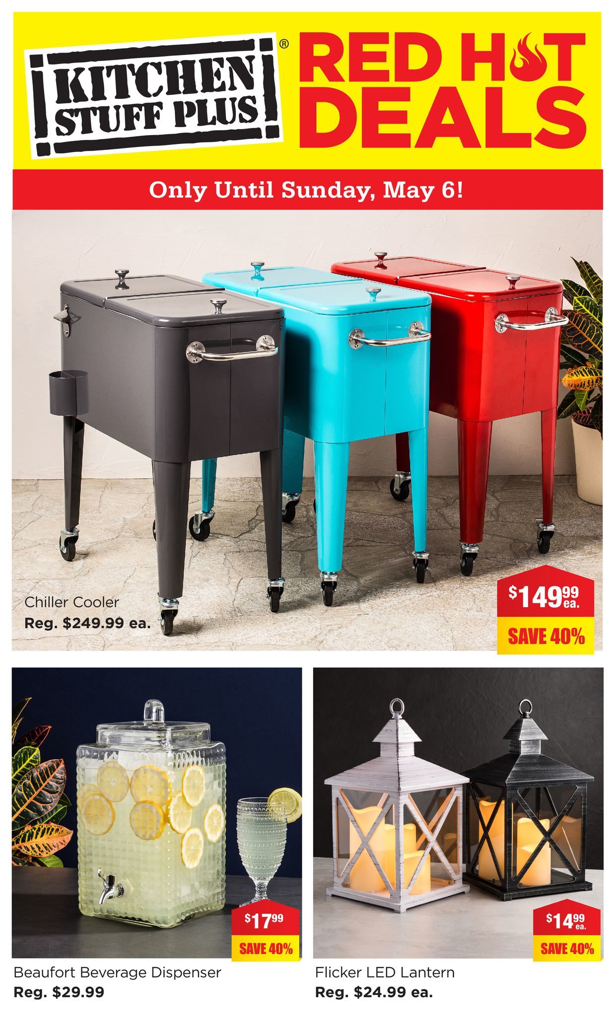Kitchen Stuff Plus Weekly Flyer - Red Hot Deals - Apr 30 – May 6 ...