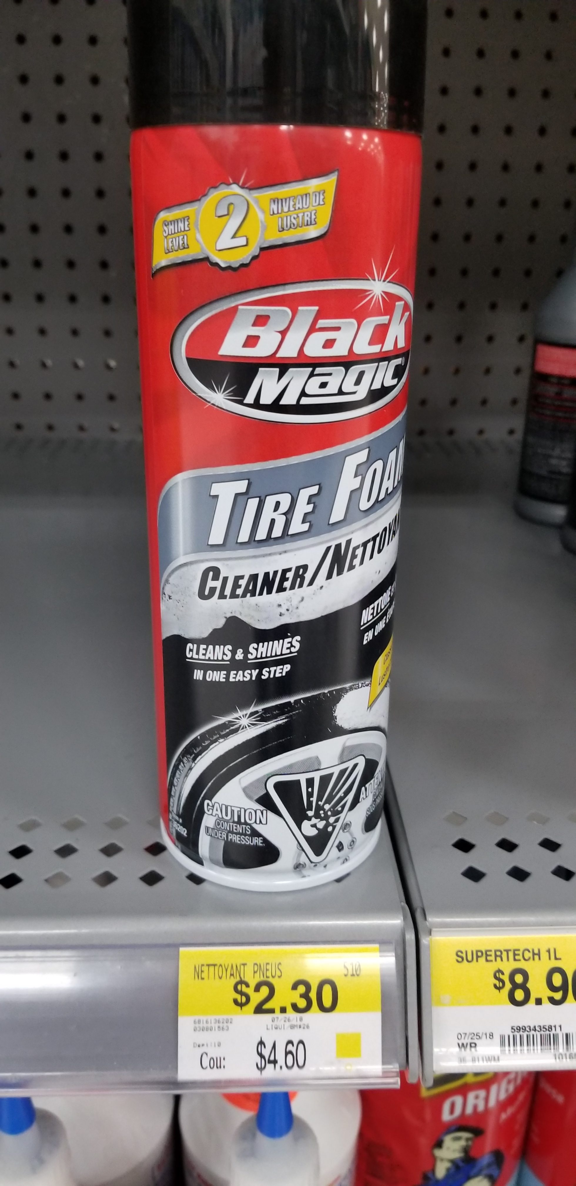 Black Magic Tire Wet Foam