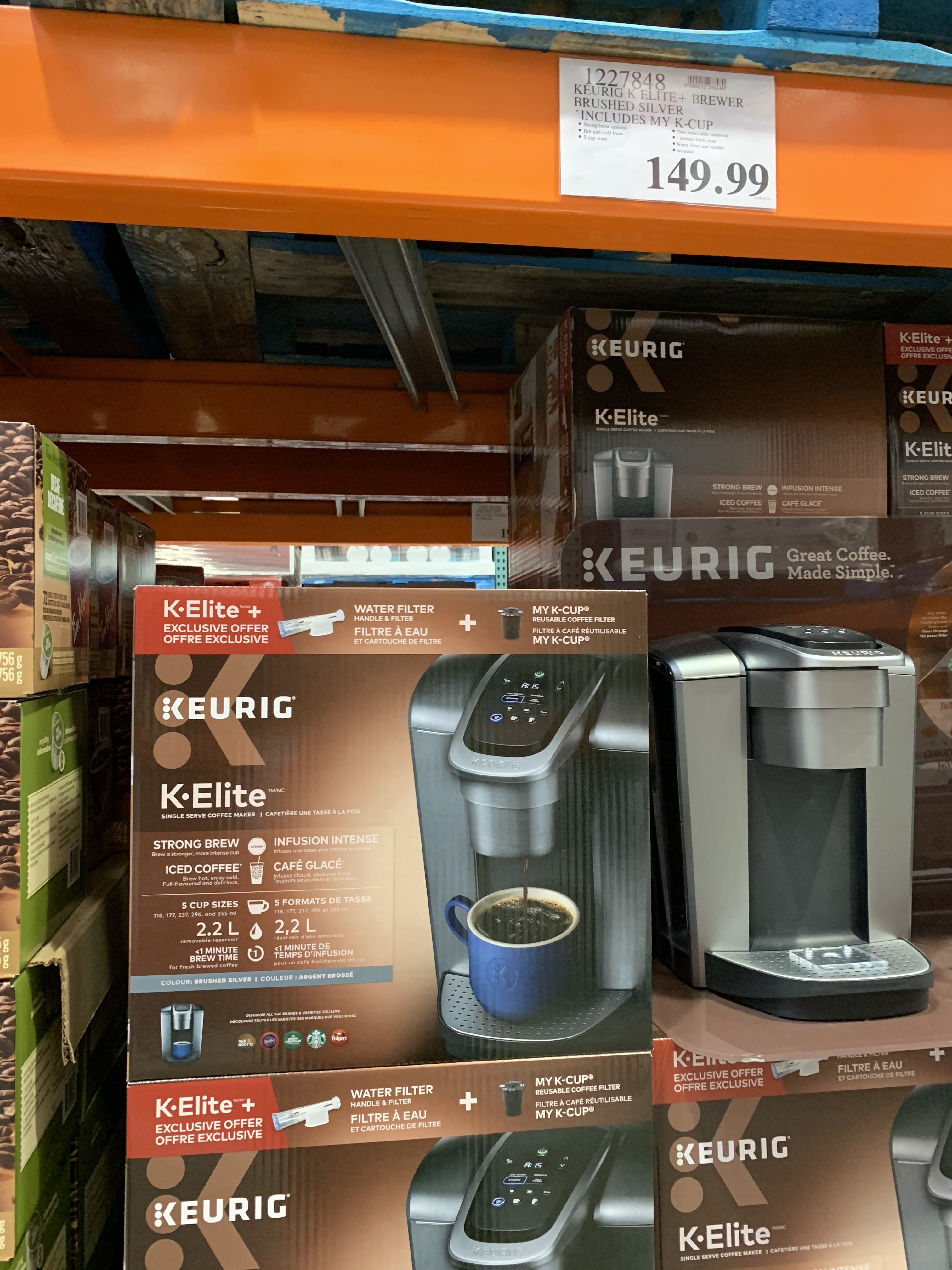 Costco Keurig price in store? Forums