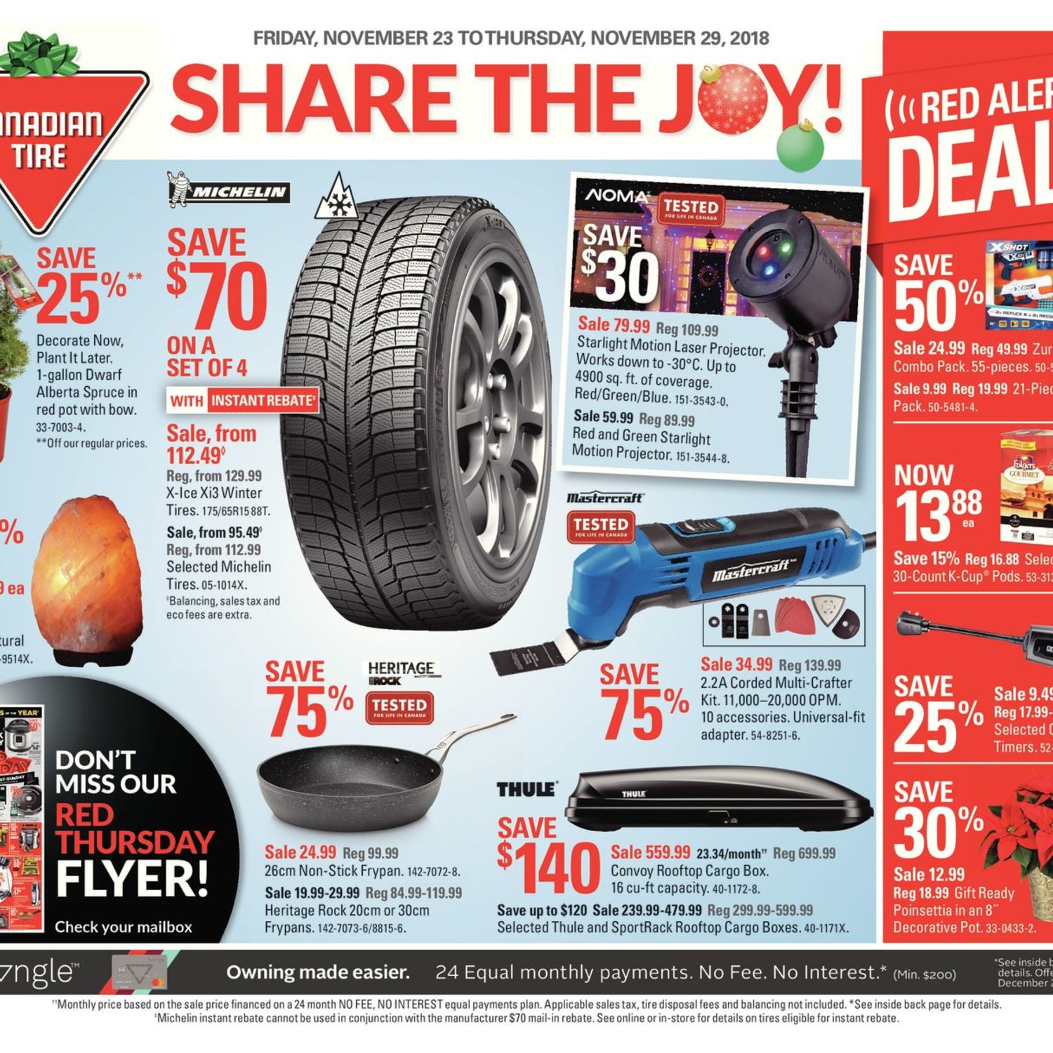 Canadian Tire Weekly Flyer Weekly Share The Joy Nov 23 29 Redflagdeals Com Canadian Tire Weekly Flyer Weekly Share The Joy Nov 23 29 Redflagdeals Com