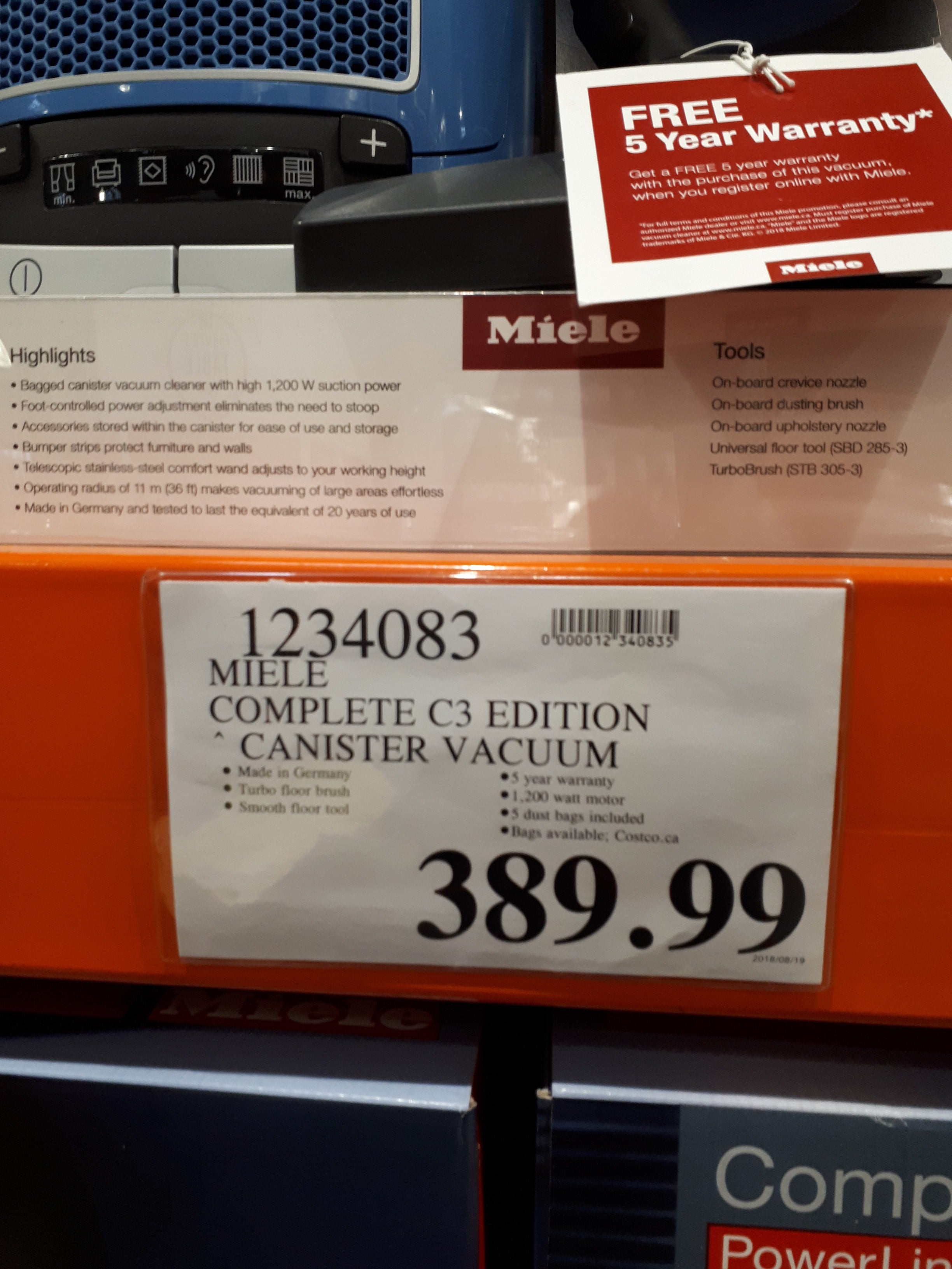 miele c3 cat and dog costco