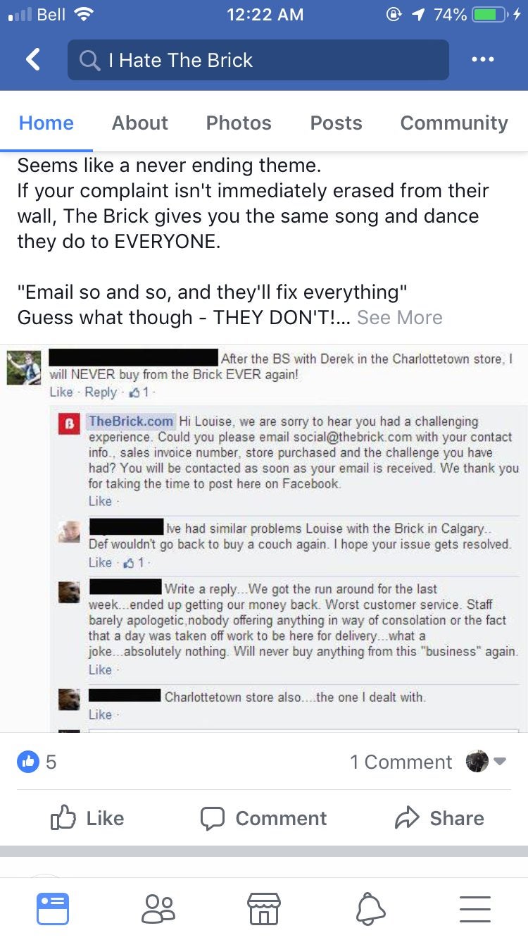 Brick extended warranty Forums