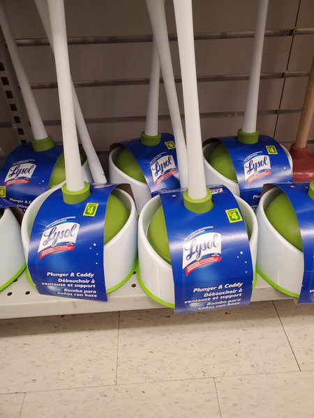 dollarama toilet plunger