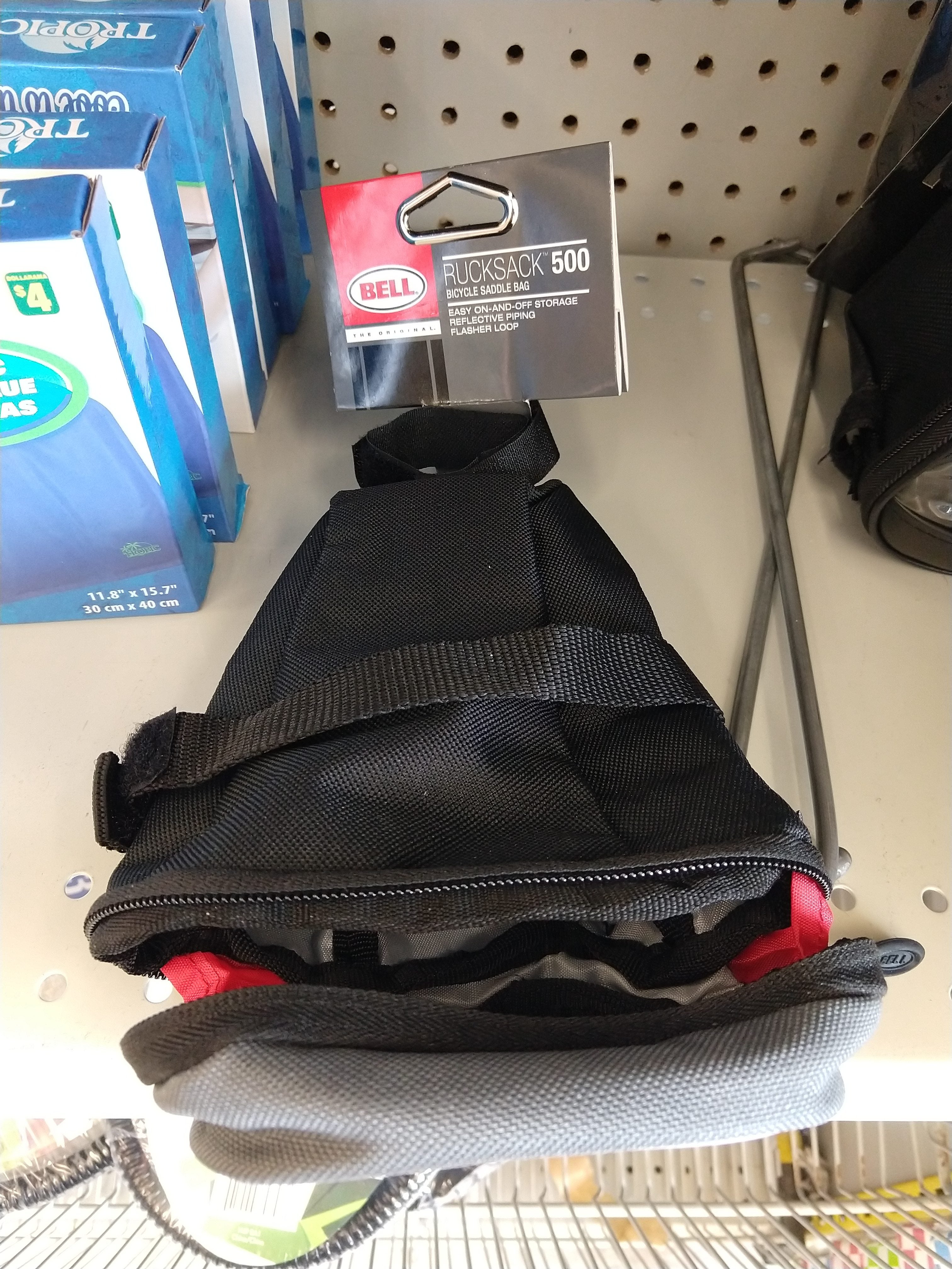 Dollarama Bell Rucksack 500 bicycle saddle bag RedFlagDeals