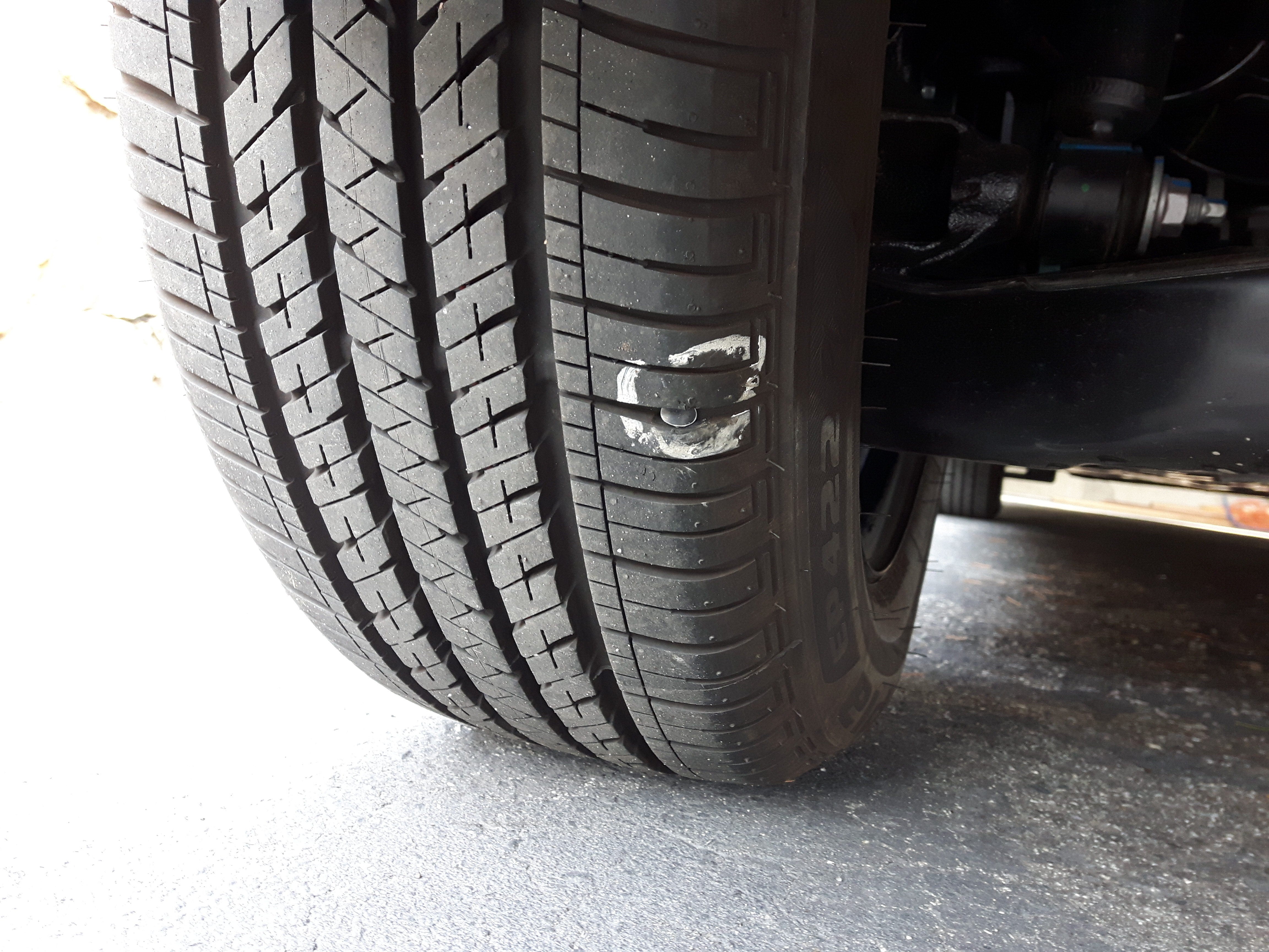 nail too close to sidewall for repair? Forums