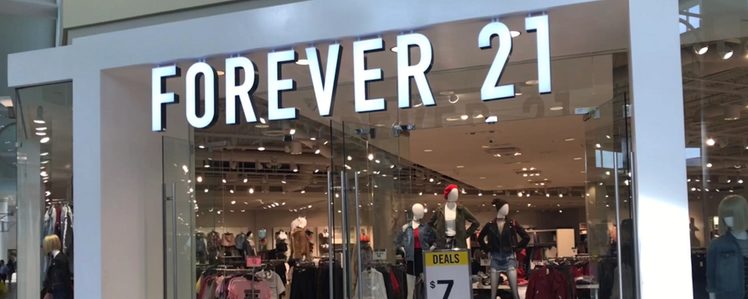 Forever 21 Has Filed for Bankruptcy in the U.S. and Will Close All Canadian Stores
