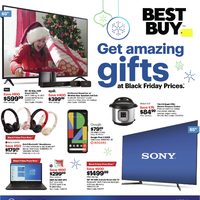 Best Buy - Weekly - Get Amazing Gifts At Black Friday Prices Flyer