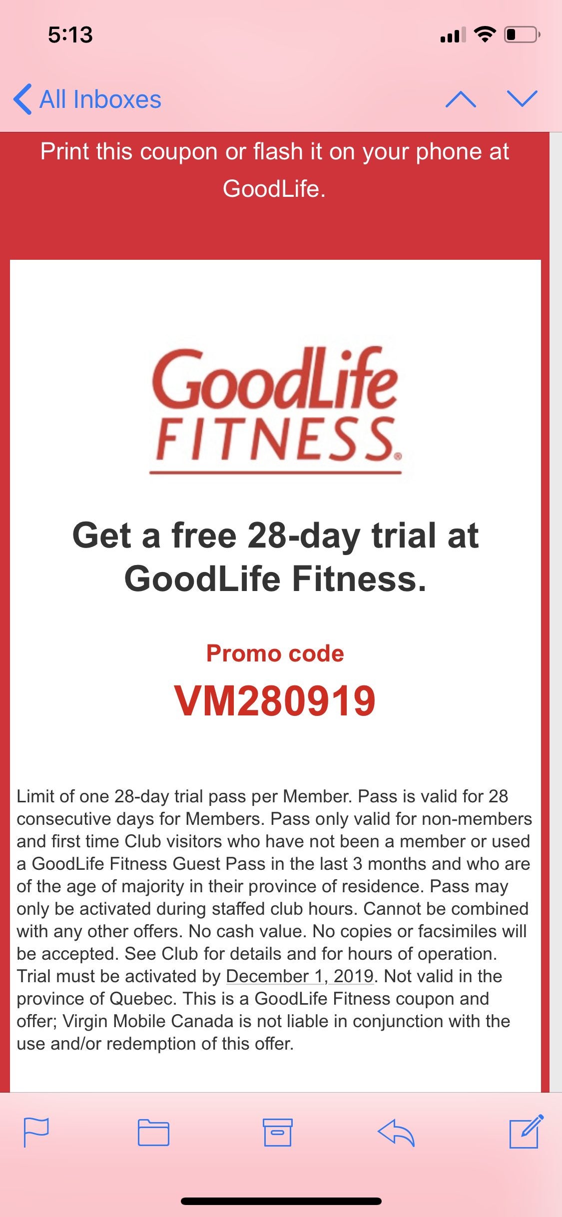 Goodlife Fitness Membership Fee - Page 28 - RedFlagDeals.com Forums