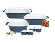 Walmart Cuisinart 7Pc Ceramic Bakeware Set - $19