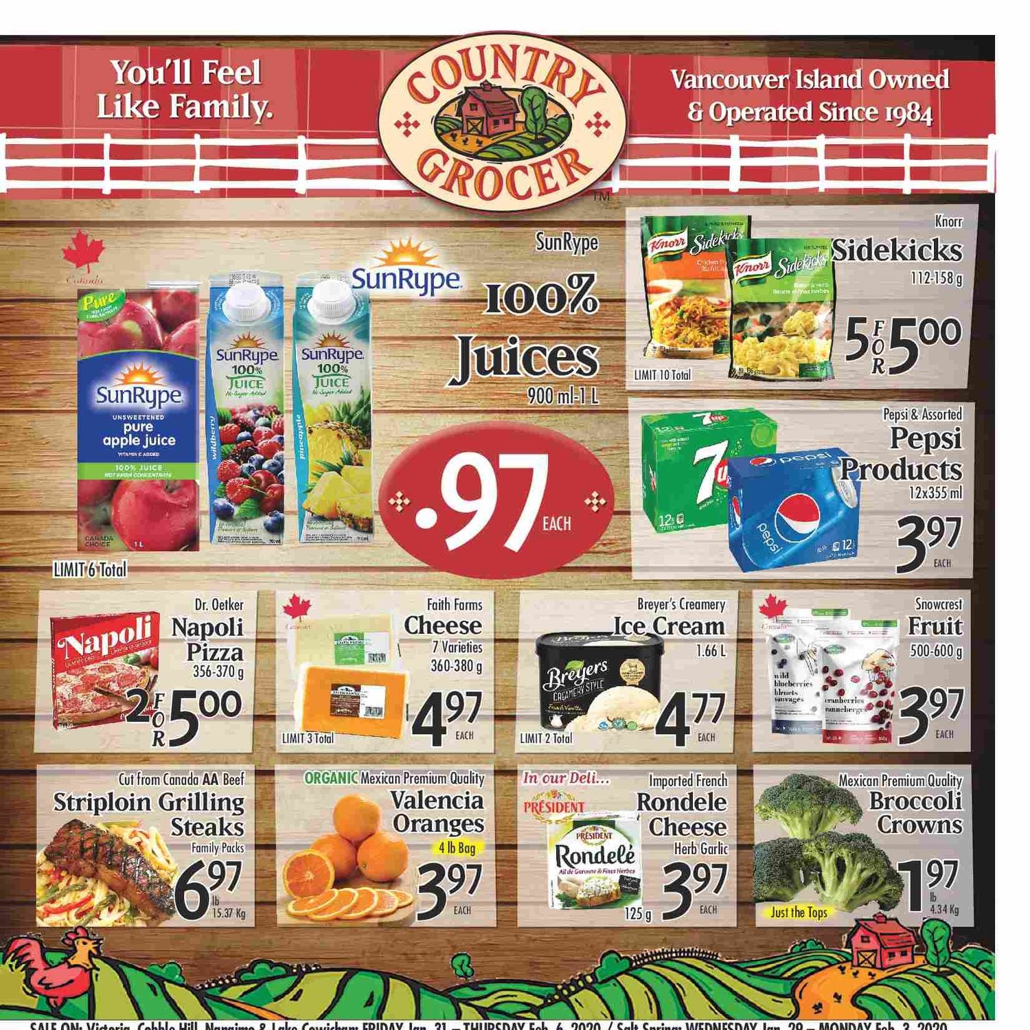 Country Grocer Weekly Flyer - Weekly Specials - Jan 31 – Feb 6 ...