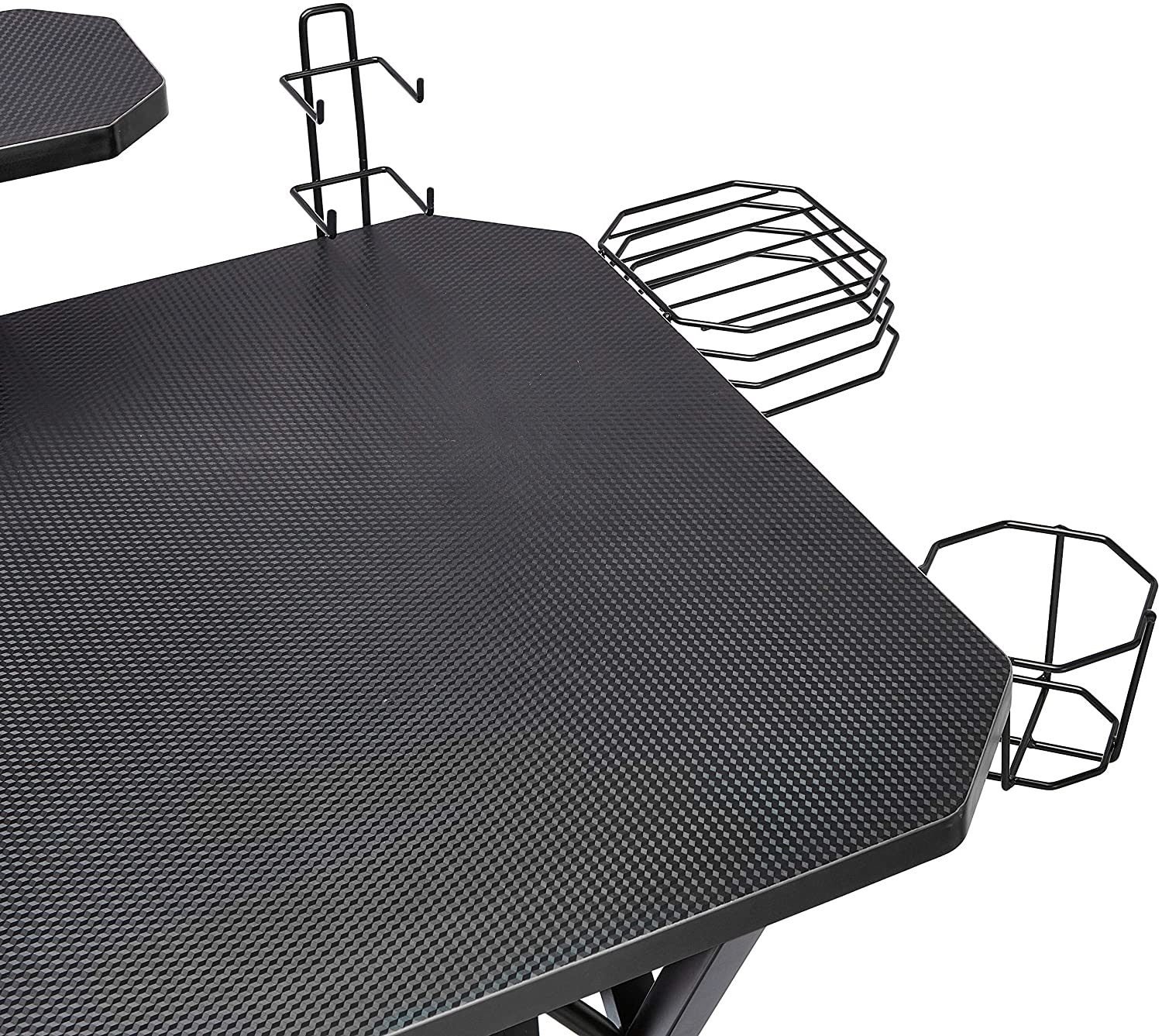 [Amazon.ca] AmazonBasics Gaming Computer Desk with Storage for ...