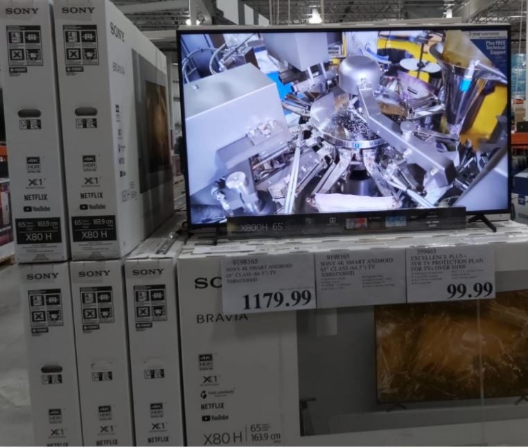[Costco] Sony TV XBR65X800H 970 (Starting Nov 16)