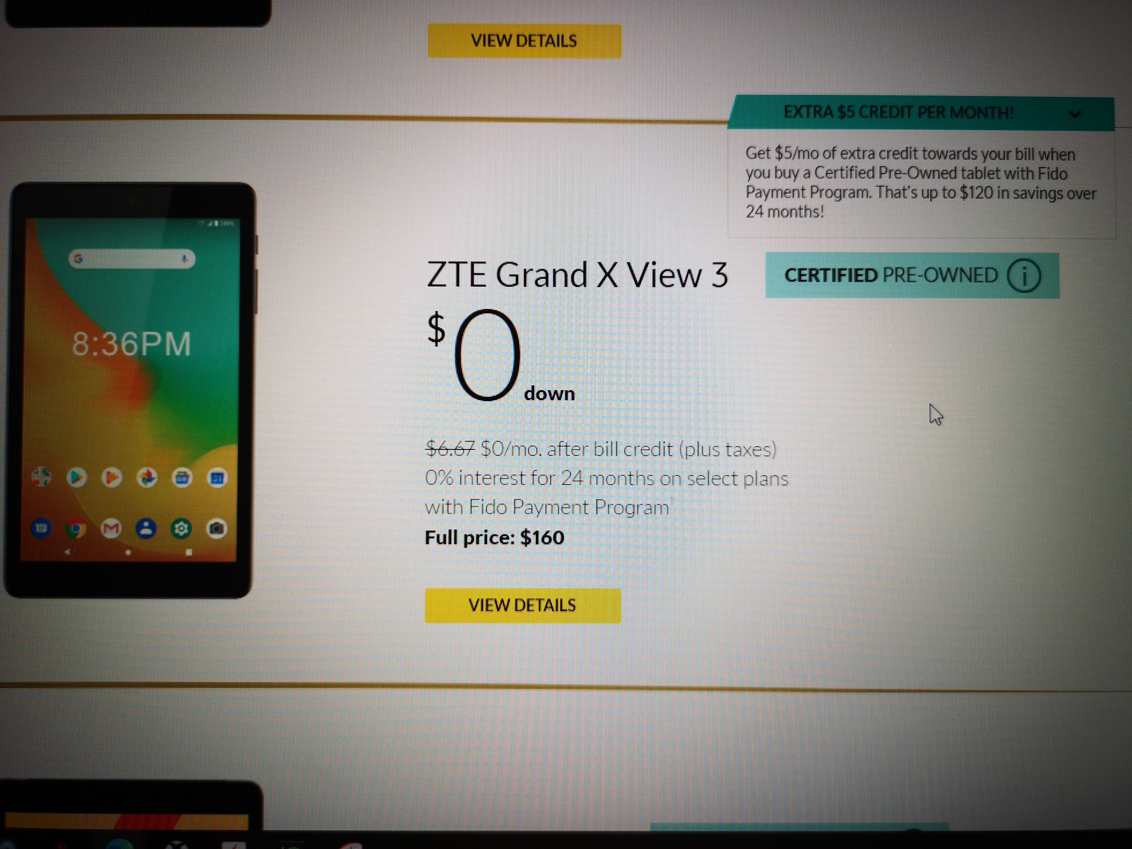 zte grand x view 4 tablet rogers