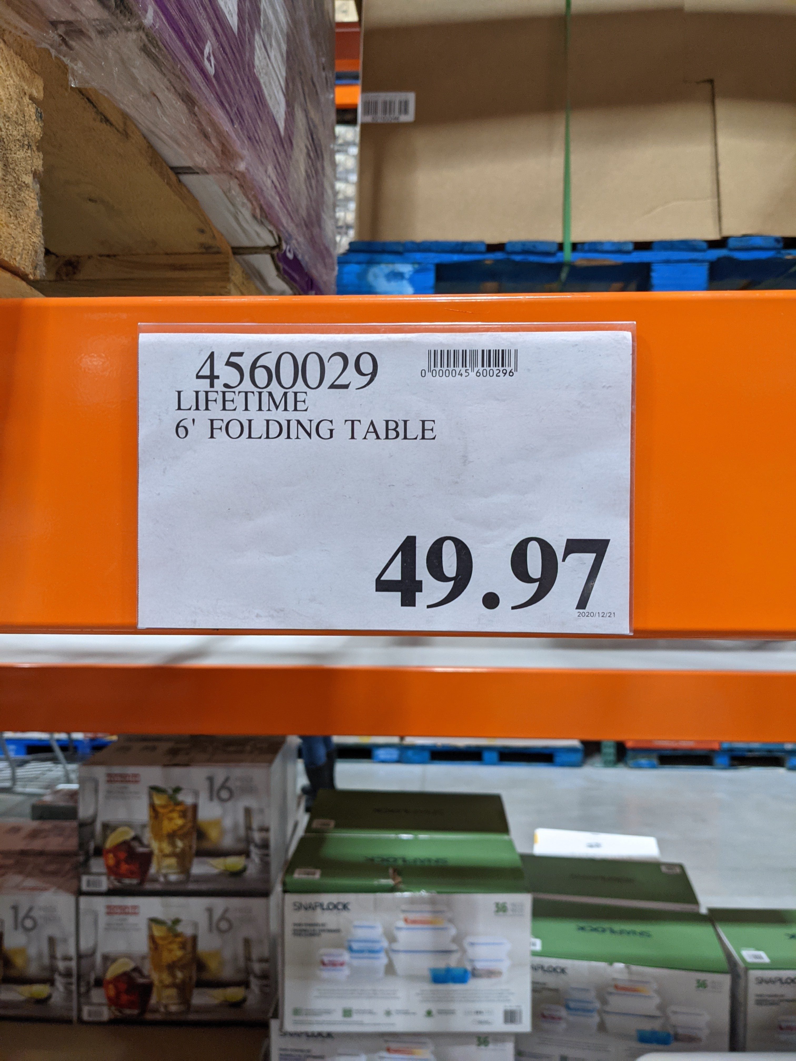 lifetime table costco price