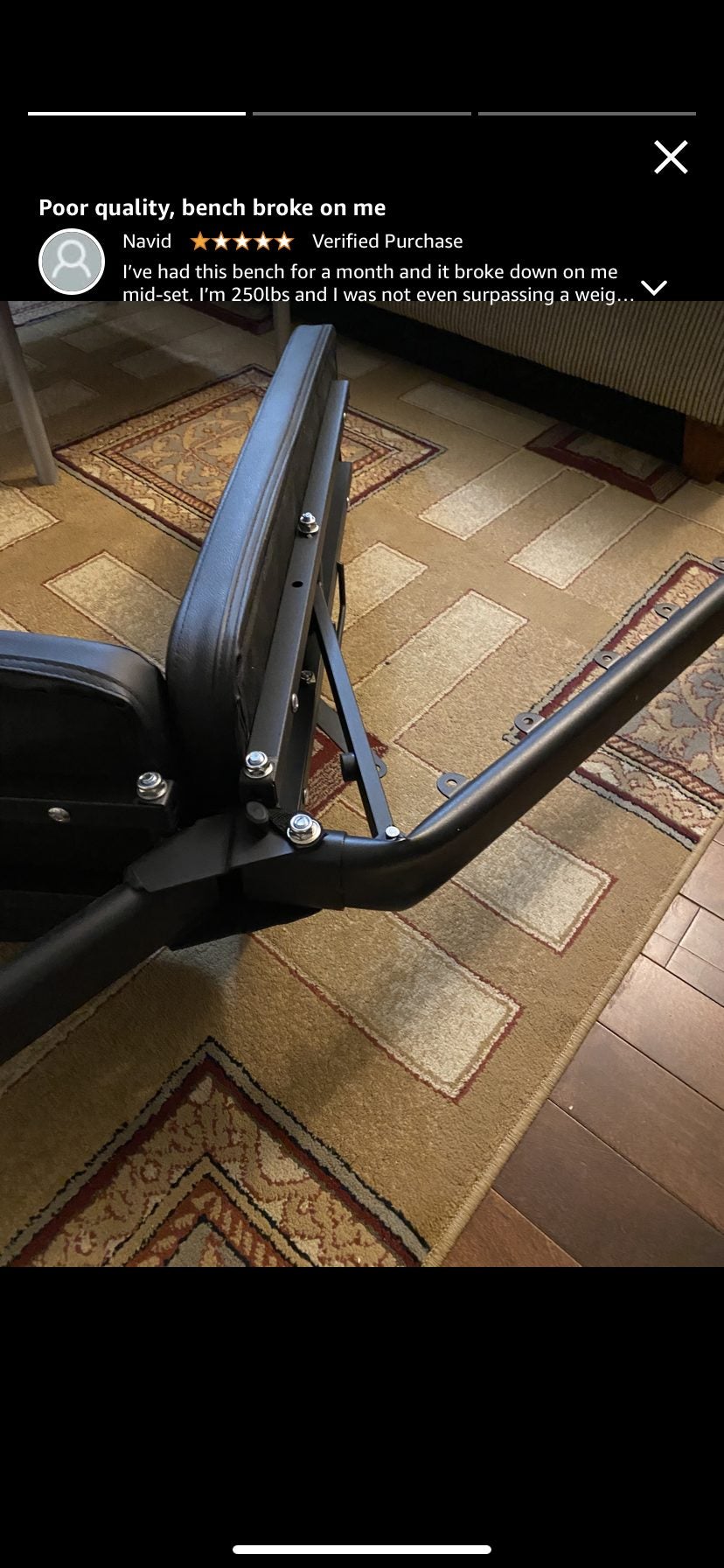 [Amazon.ca] Magic Fit 7 Levels Foldable Weight Bench - $97.99 (After ...