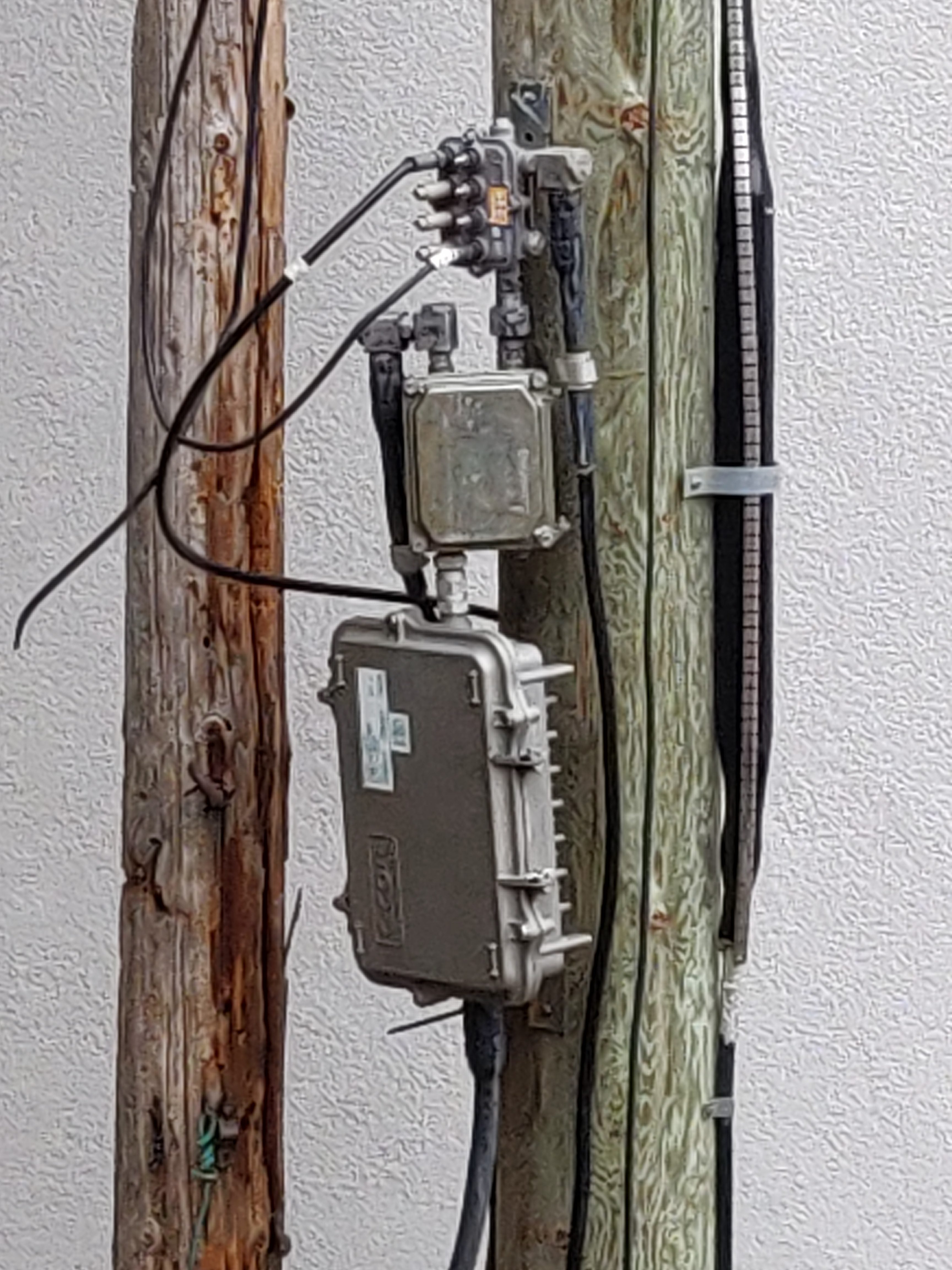 Help identifying utility poles in the backyard, and if relocation is  possible - RedFlagDeals.com Forums