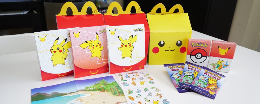 You Can Now Get Pokémon Cards With Happy Meals at McDonald