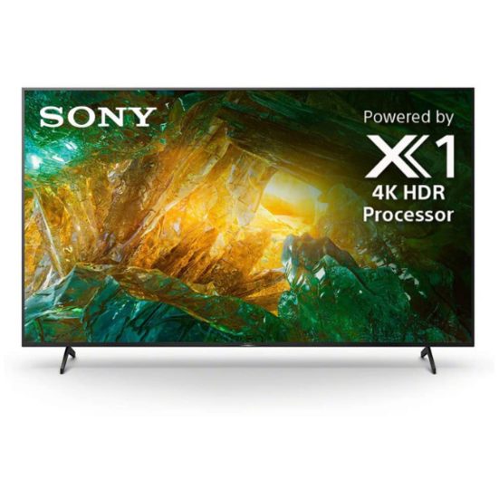 2. Runner Up: Sony X800H 75-inch 4K HDR LED Android Smart TV