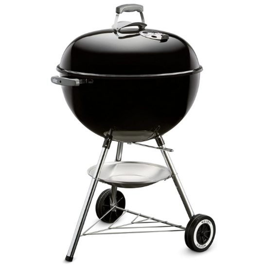 3. Best Charcoal: Weber Original Kettle™ 22” Charcoal Grill