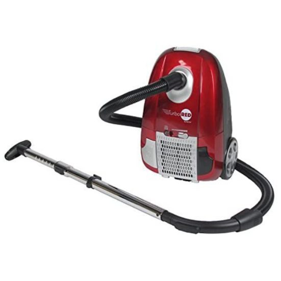8. Best Portable: Atrix AHC-1 Turbo Red Canister Vacuum
