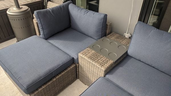 5 piece patio seating set