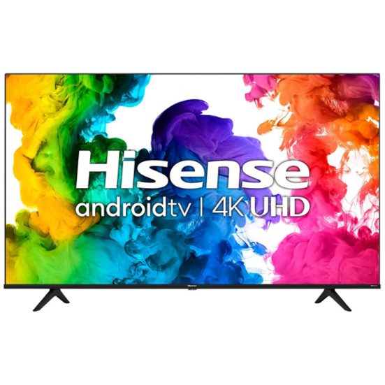 7. Best Smart: Hisense 43A68G - 43" Smart TV Ultra HD 4K Dolby Vision HDR10 Android Television