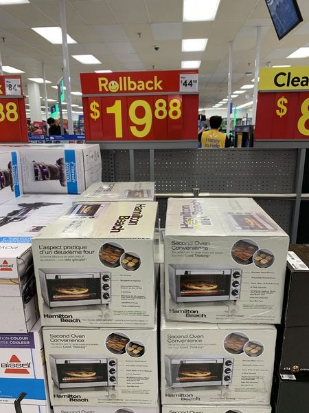 [Walmart] Hamilton Beach 4 Slice Toaster Oven (31401C) for $19.88 on ...