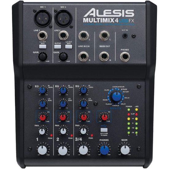 7. Also Consider: Alesis MultiMix 4 USB FX