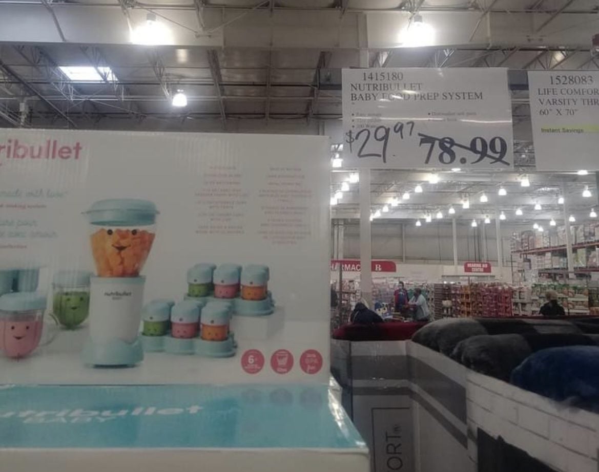 Nutribullet baby food prep best sale system costco