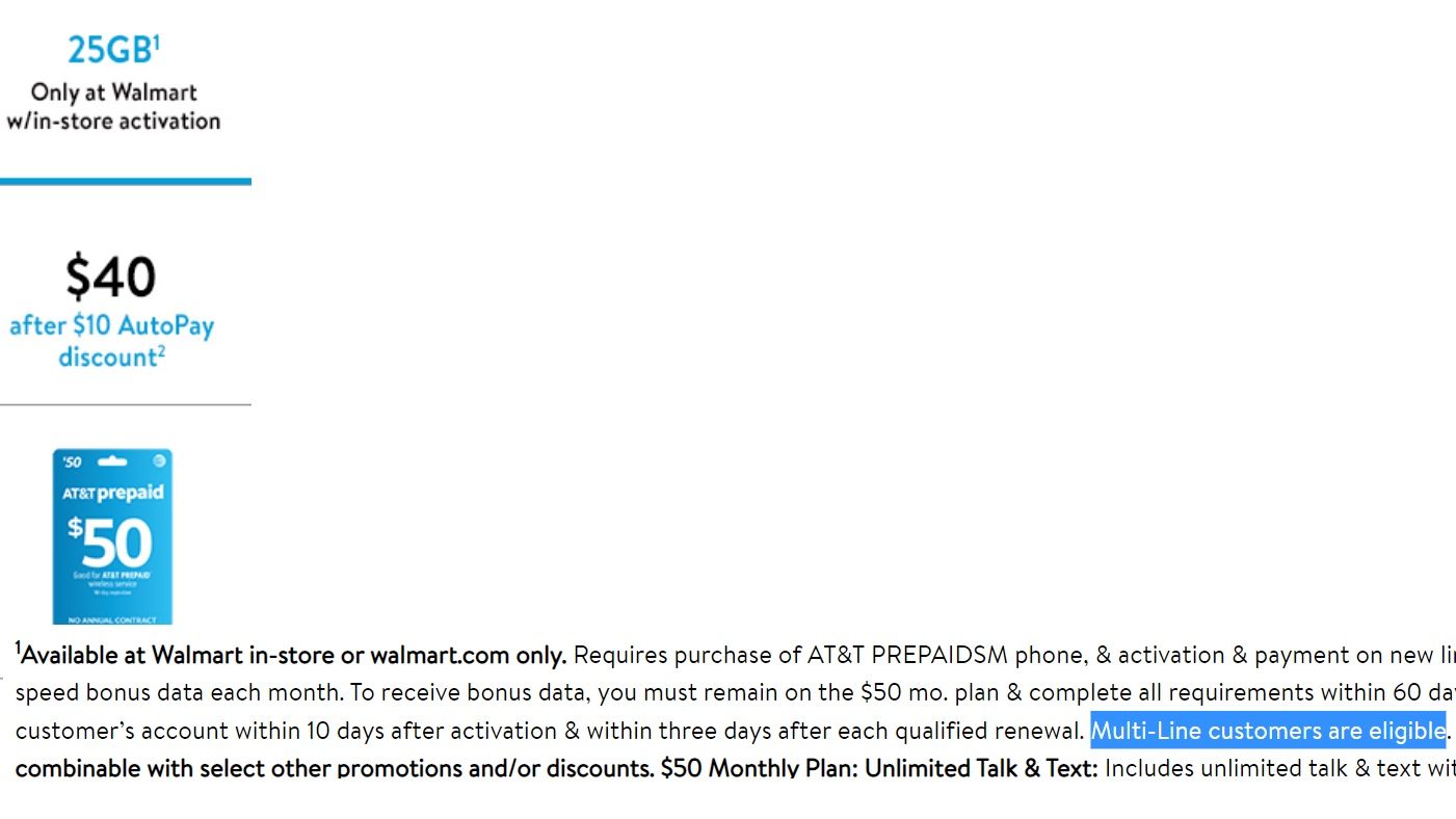 [Walmart / AT&T] $24 AT&T 25GB Plan is BACK [Canada / US / Mexico Usage ...