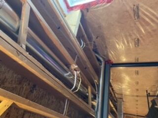 Basement HVAC 6” into a 2x4 wall - question. - RedFlagDeals.com Forums