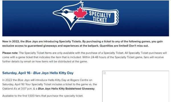 Ticketmaster] Toronto Blue Jays - Eleven (11) April Home games - 500 level  seats - $59 (no taxes/fees) - Page 5 - RedFlagDeals.com Forums