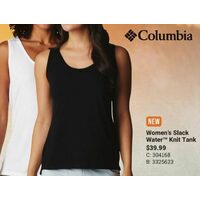 Columbia Women's Slack Water Knit Tank