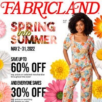 Fabricland - Spring Into Summer (ON) Flyer