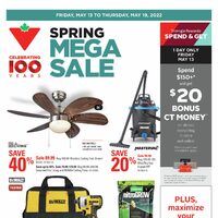 Canadian Tire - Weekly Deals - Spring Mega Sale Flyer