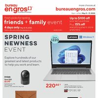 Staples - Weekly Deals - Spring Newness Event (QC) Flyer