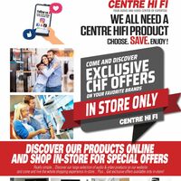 Centre HIFI - Weekly Deals Flyer