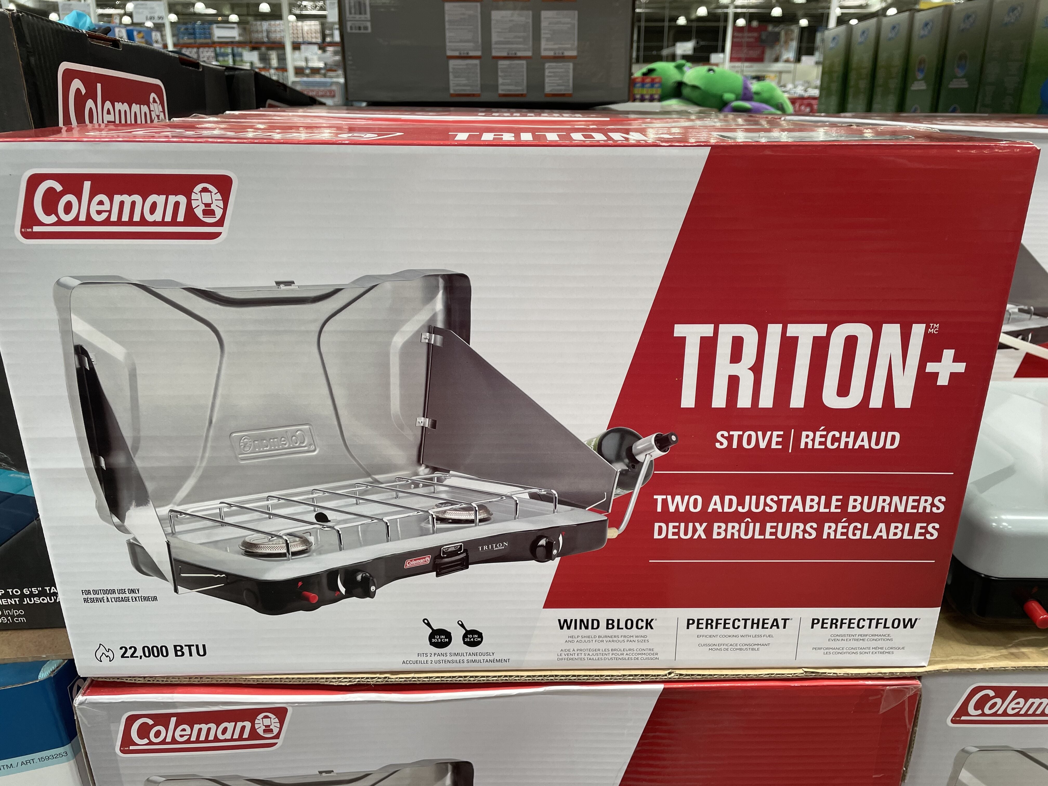 [Costco] Coleman Triton + Propane Gas Camping Stove 49.97 [INSTORE