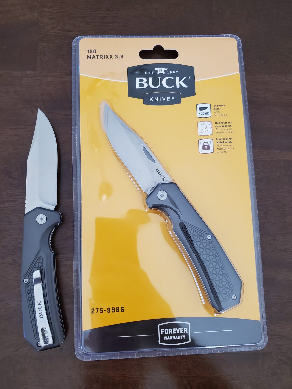 [Canadian Tire] Buck Knives Matrixx 3.3" folding knife 12.49 starts