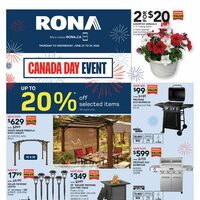 Rona - Weekly Deals - Canada Day Event (AB) Flyer