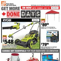 Home Depot - Weekly Deals (MB) Flyer